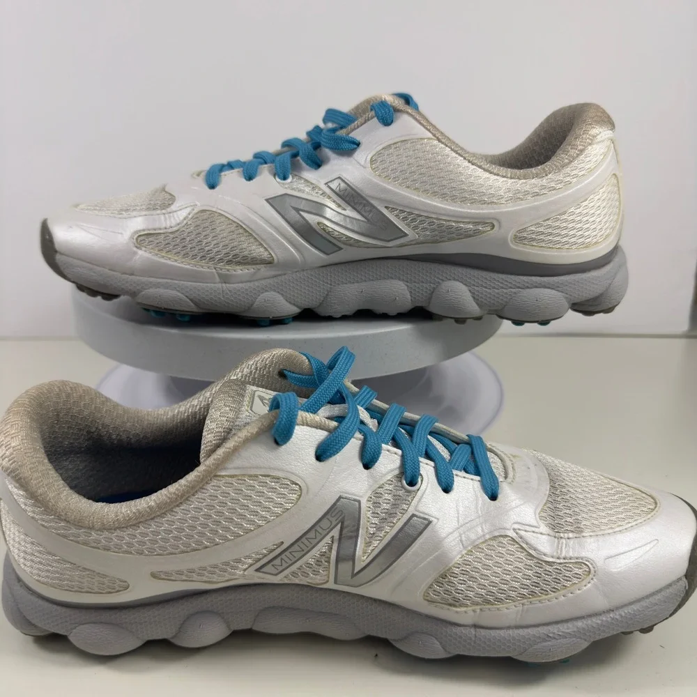 New Balance Minimus Sport‎ Golf Shoes Womens 9 White Spikeless NBGW1001